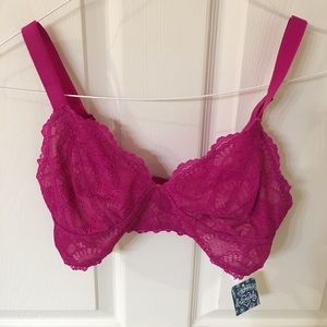 NWT Free People Fuchsia Bralette
